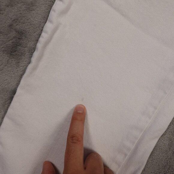 Kut from the Kloth Jeans Catherine Boyfriend – Women's Size 10 White Denim - Picture 10 of 15